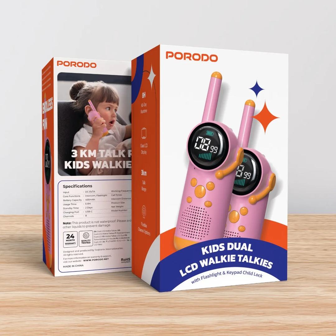 Porodo Kids Walkie Talkie