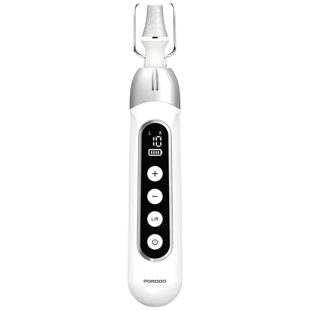 Porodo Lifestyle 8 in 1 Rechargeable Electric Nail Drill with 10 Speeds and LED Disp