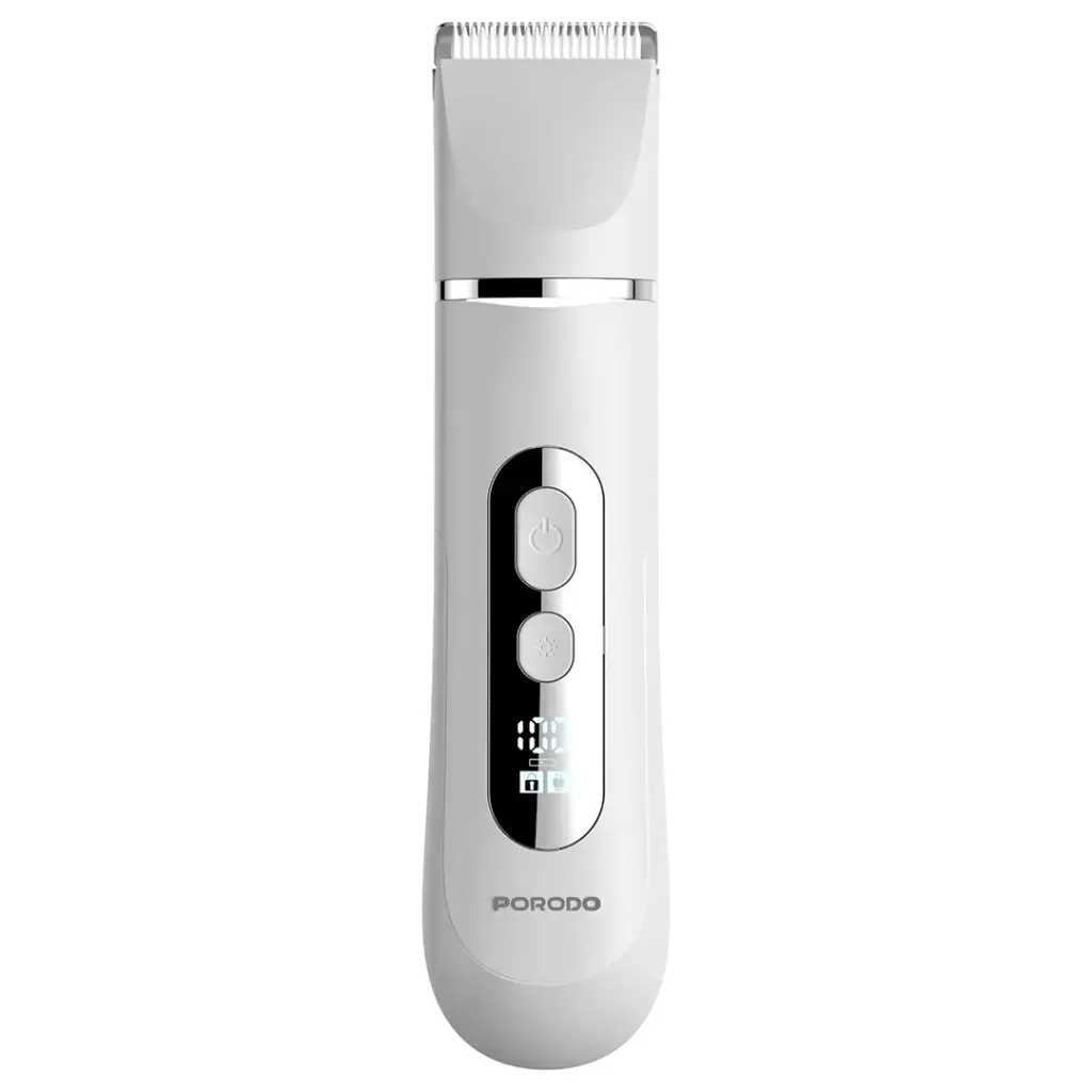 Porodo Lifestyle 4 in 1 Trimmer with Base and Light
