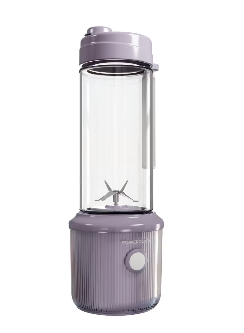 Powerology Press & Refresh Portable Blender 450ml 2500mAh 6 Blades 126W