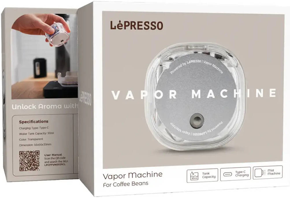 LePresso Mist / Vapor Machine for Coffee Beans
