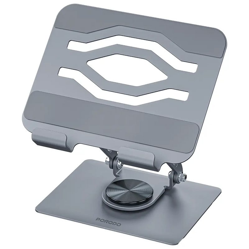 Porodo Zelo 360 Degree Rotatable Tablet Holder - Grey