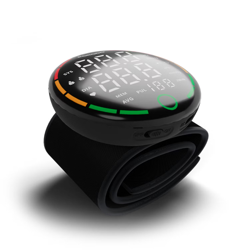 Porodo Rechargeable Wrist BP Monitor - Black