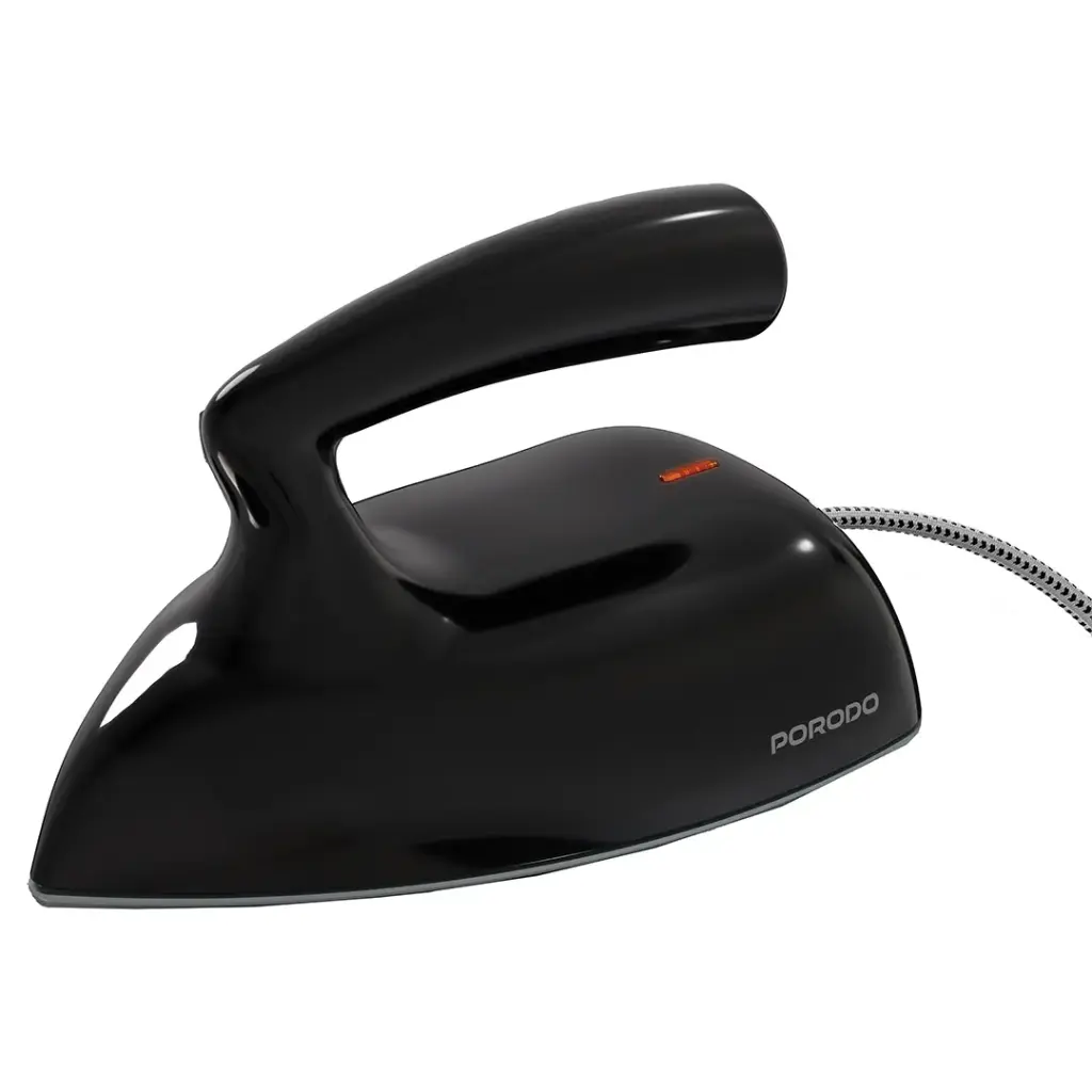 Porodo Lifestyle Ironix 30W Portable Mini Steamer Black