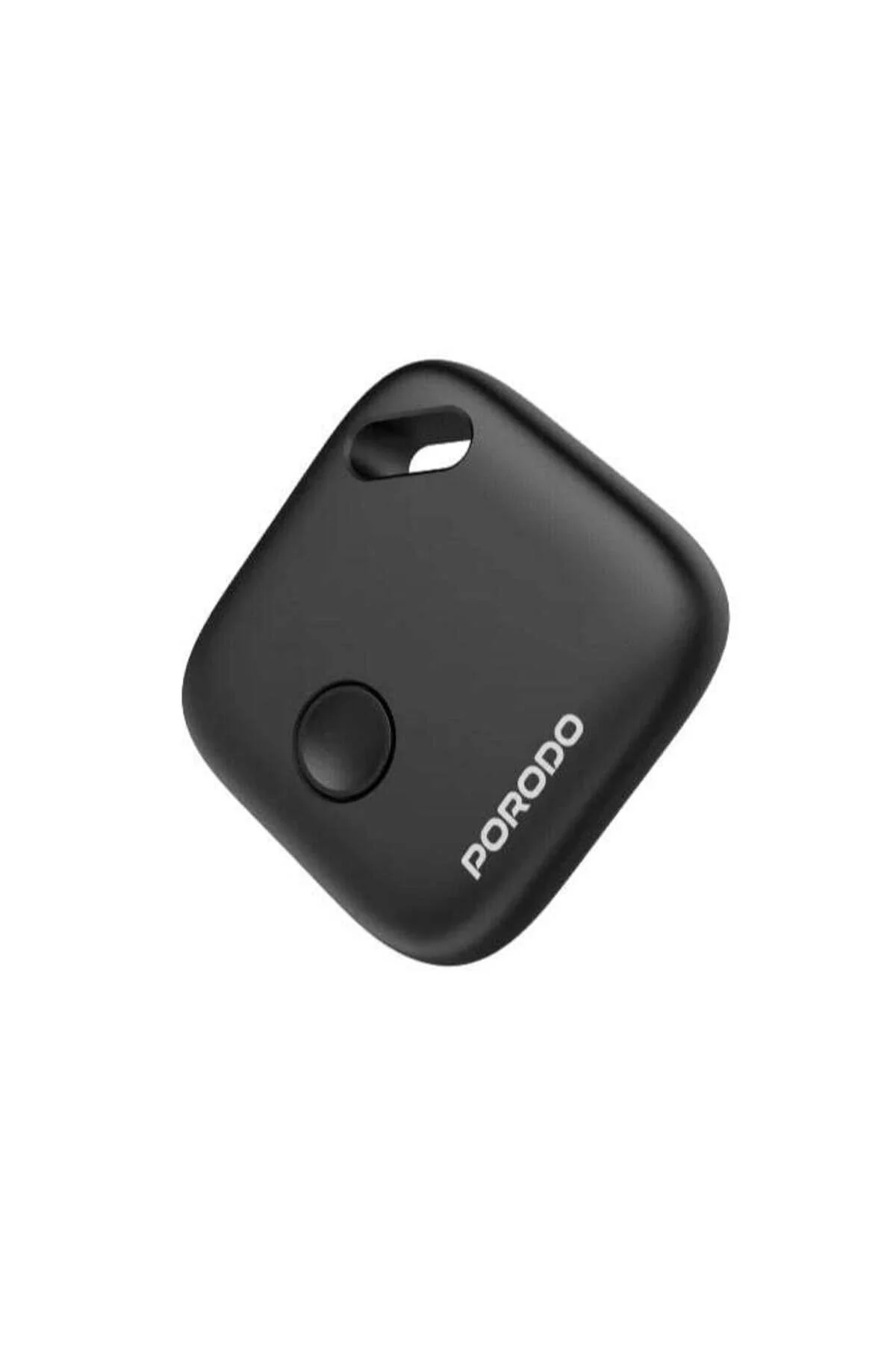 Porodo Findora Rechargeable MFI Smart tag with Find My and Type-c Port - Black
