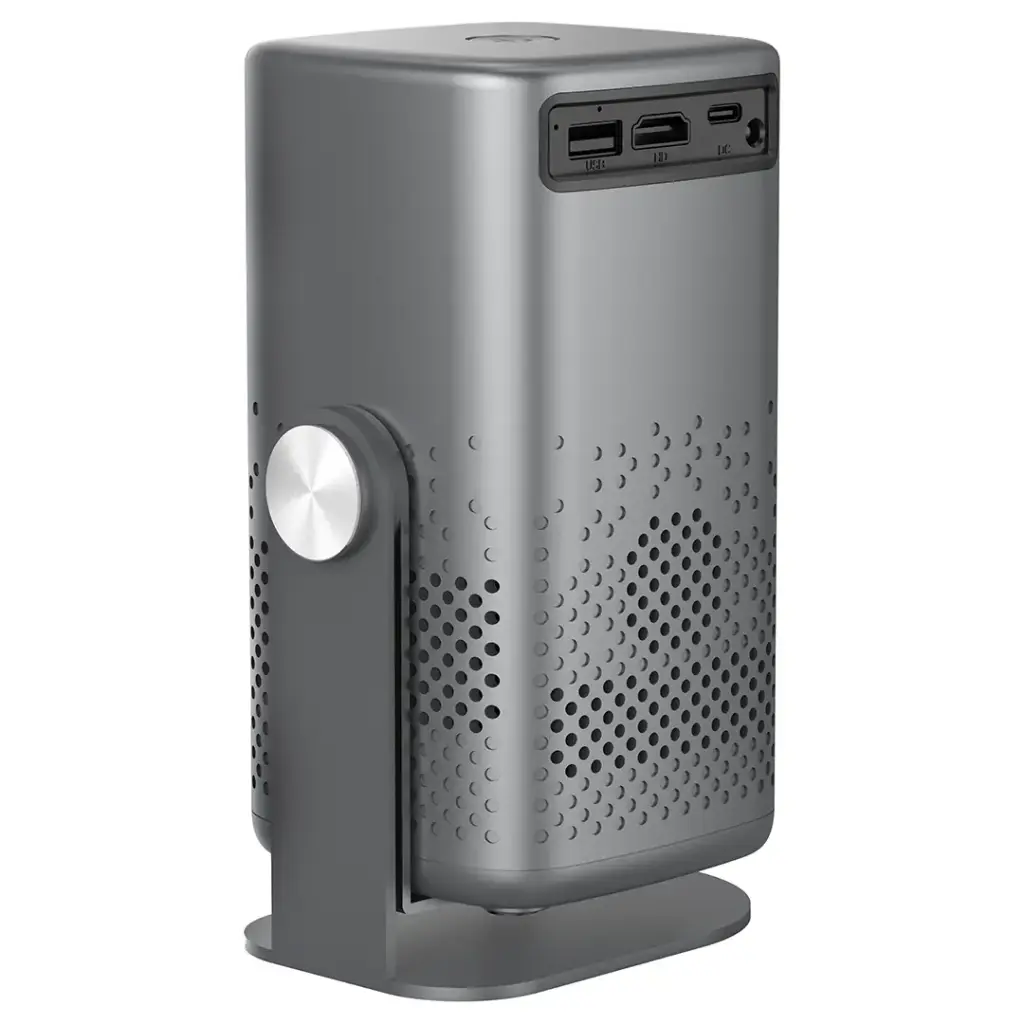 Porodo Gobo Lifestyle Portable Projector with stand 2H playtime 1080p 150 Lumens