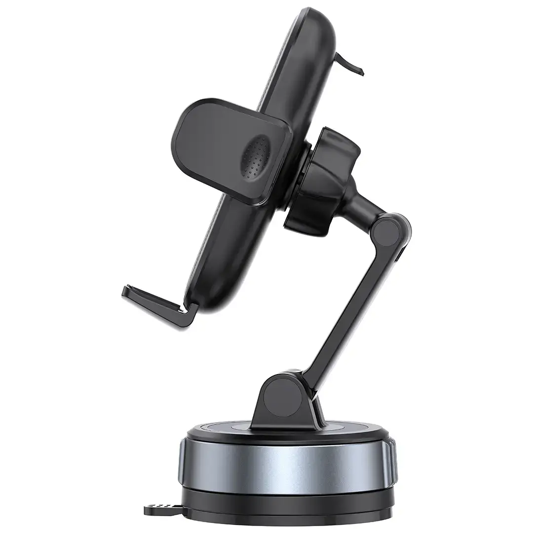 Porodo Robson Cradle Suction Car Phone Mount - Black