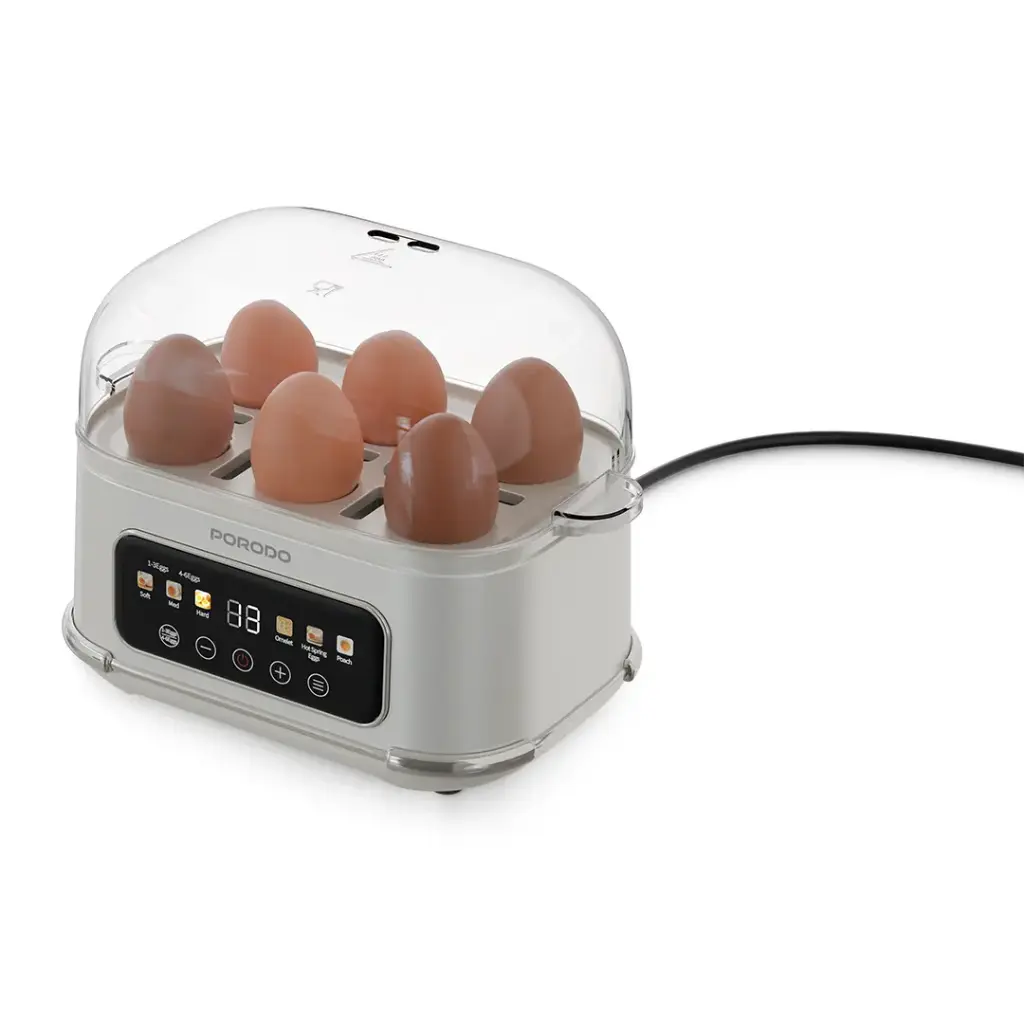 Porodo Lifestyle Poacher Smart Electric Egg Bolier- White