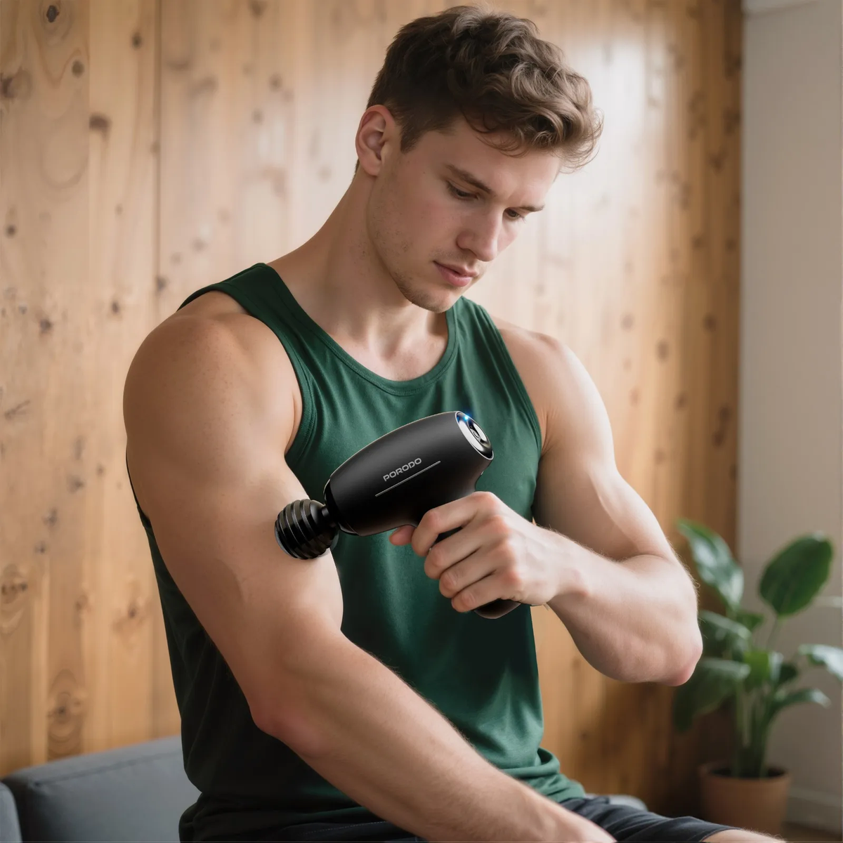 Porodo Lifestyle Portable 5 Gears Massage Gun