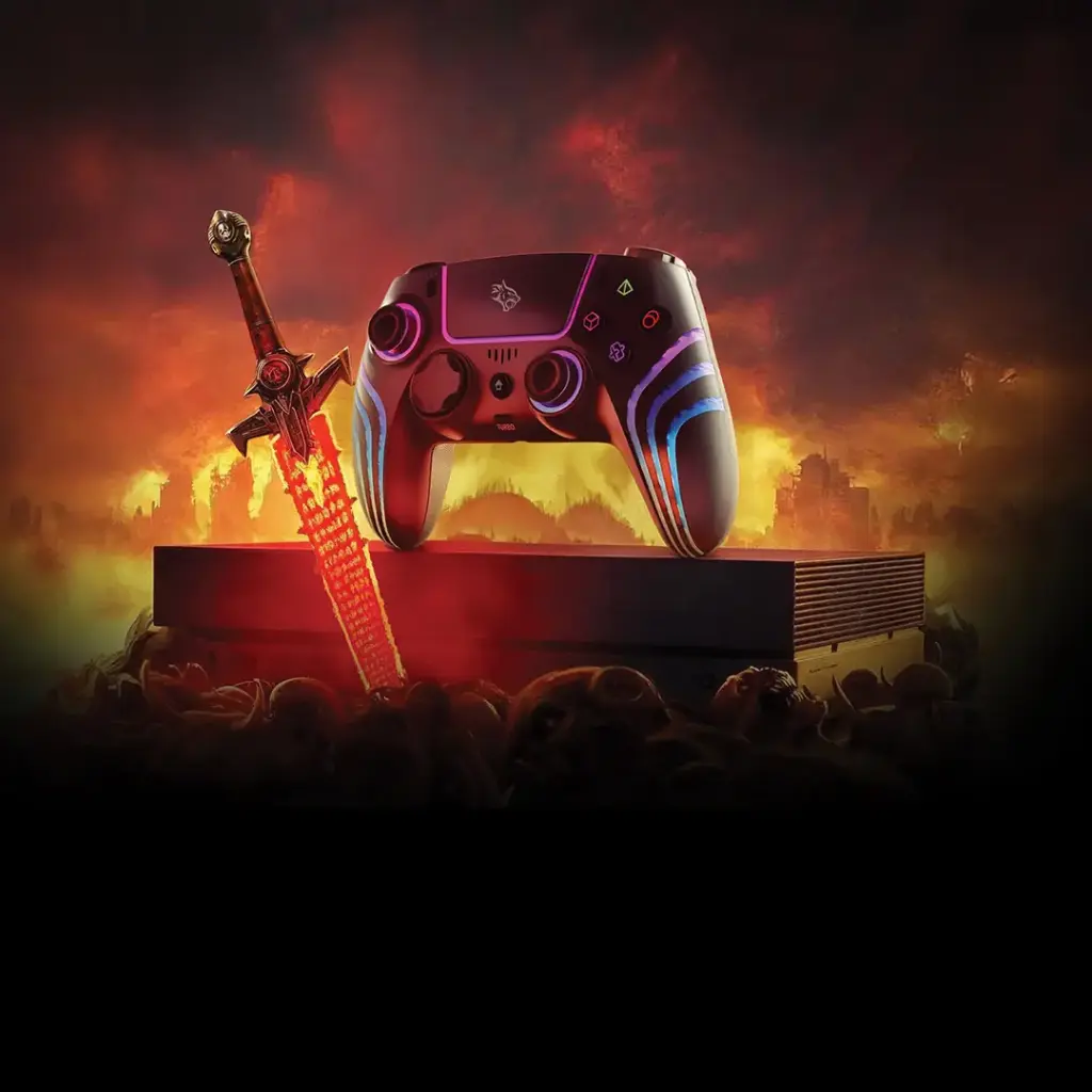 Porodo Gaming Shadowx PS5 Controller - White