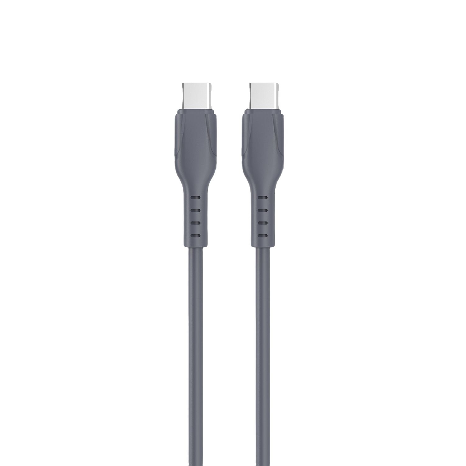 Porodo Blue Riva PD 60W Type-Cx2 Car Charger With C to C Cable - Black