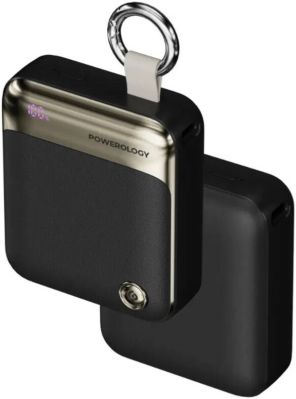 Powerology Legacy X1 10000mAh Power Bank with PD22.5W Type C & 20W Lightning C to C Cable