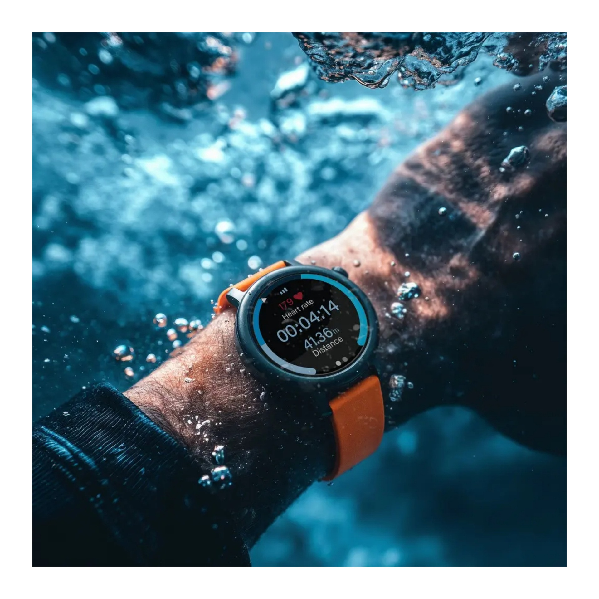 Powerology Velofit Smartwatch 1.32 AMOLED Display 250mah with Additional strap - Black