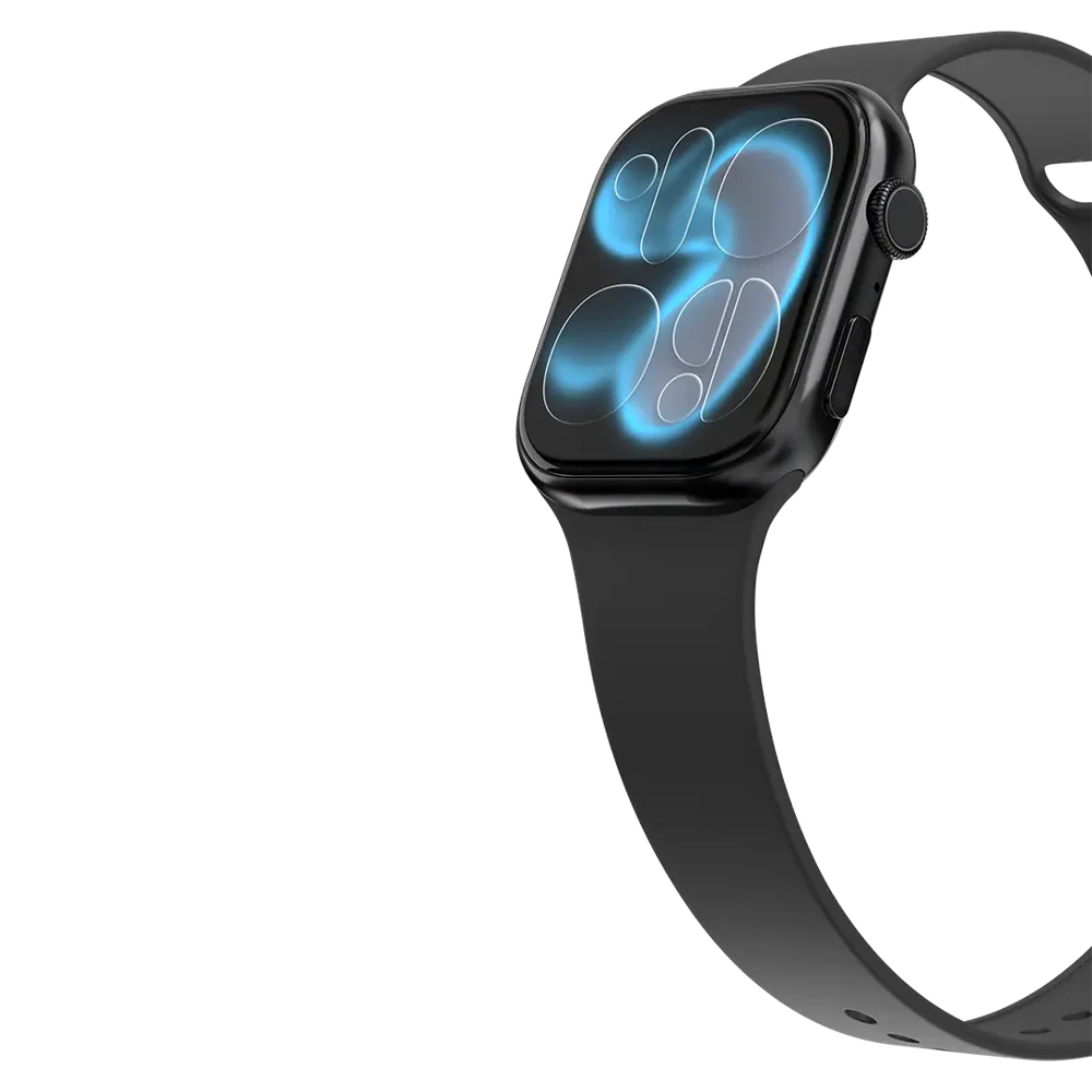 Porodo AeroFit II Smartwatch Series 11 Mini 41mm with silicone Strap PDS11