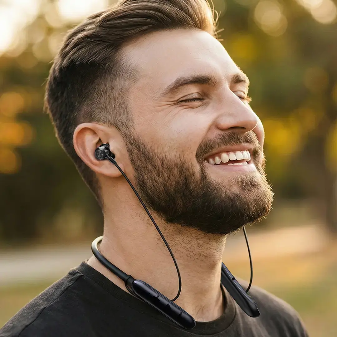 Porodo Soundtec Auraband Neckband with 200MAH BT 5.4