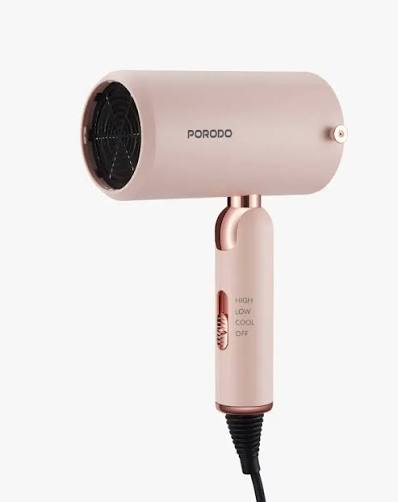Porodo 2-in-1 Hair & Garment Dryer - Pink