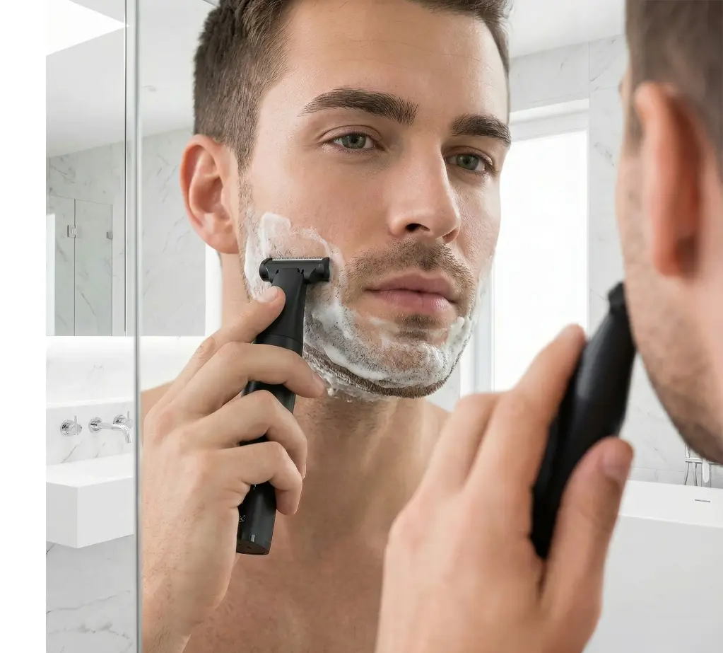 Porodo Veltrim Lifestyle Rechargeable Trimmer with Dual Heads with Case