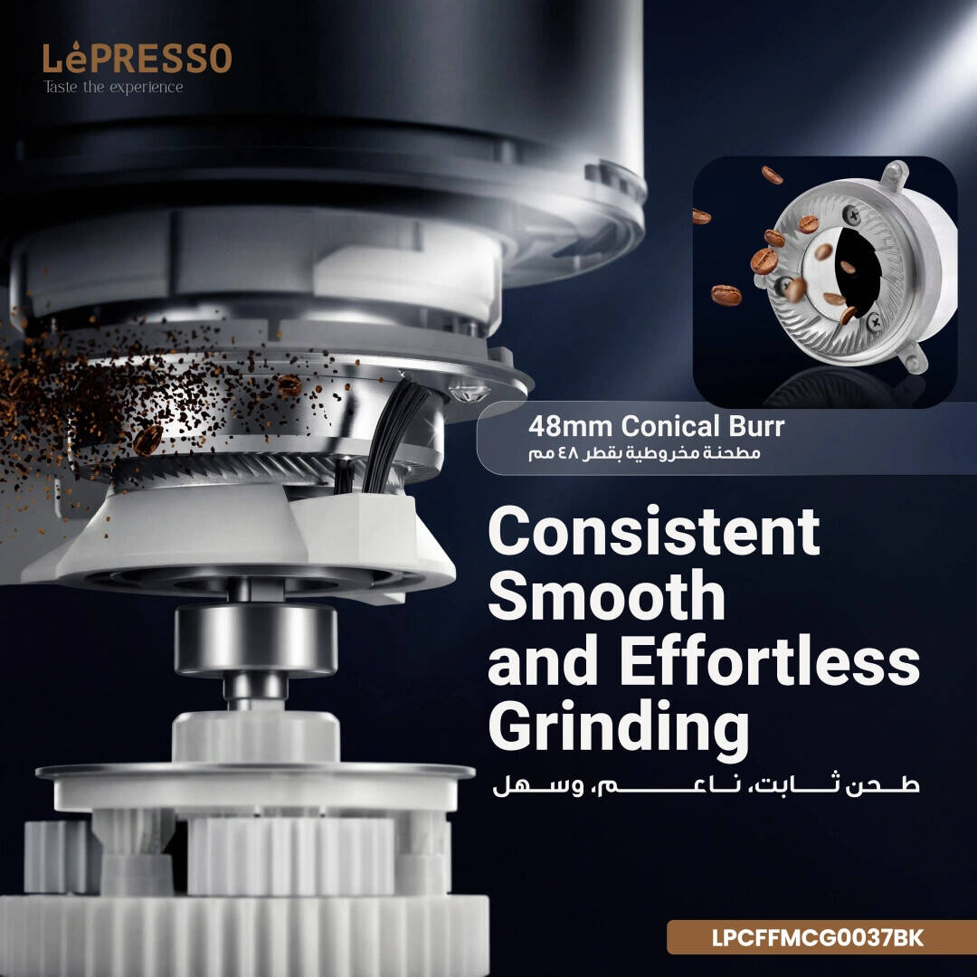 LePresso Macinare Coffee Grinder - Black
