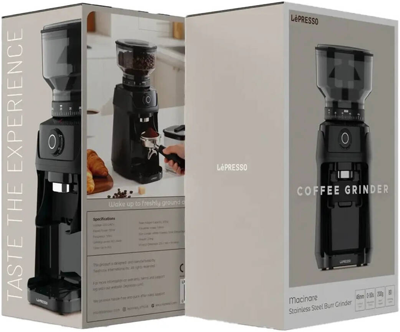 LePresso Macinare Coffee Grinder - Black