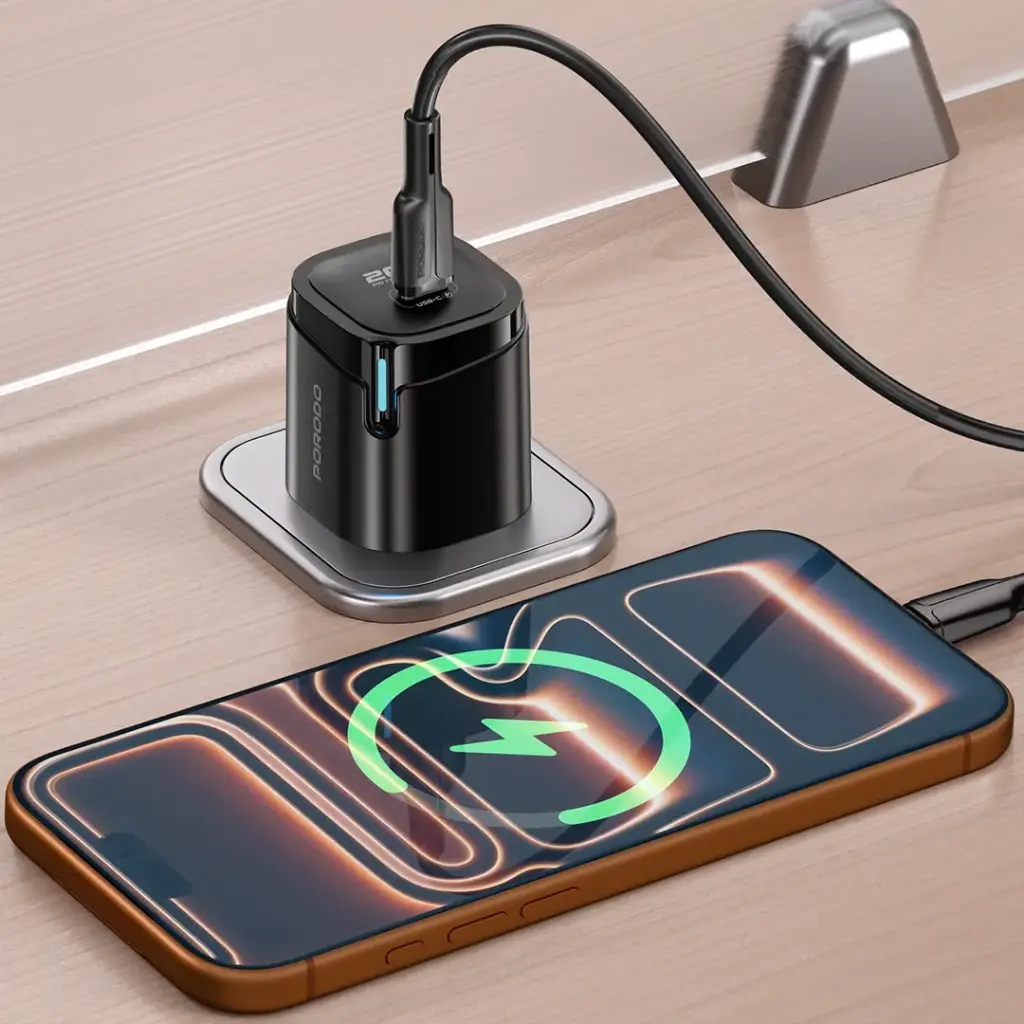 Porodo Tekto PD 20W Type-C Adaptor - Black