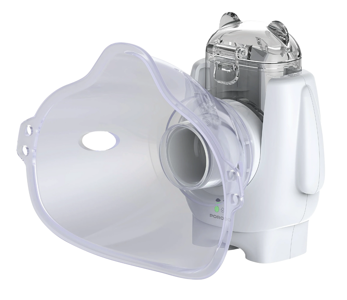 Porodo Portable Mini Nebulizer for kids and adults - White