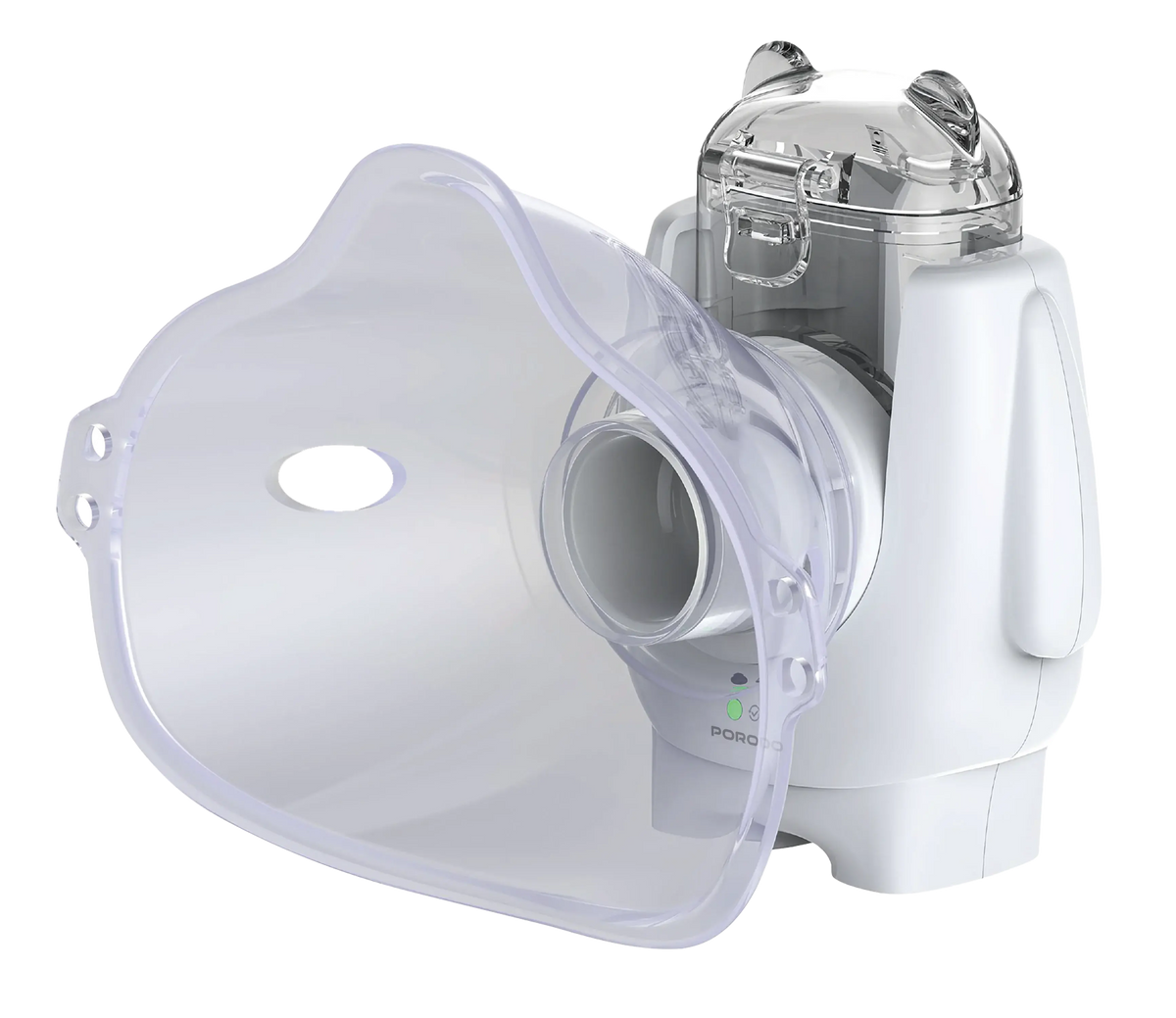 Porodo Portable Mini Nebulizer for kids and adults - White
