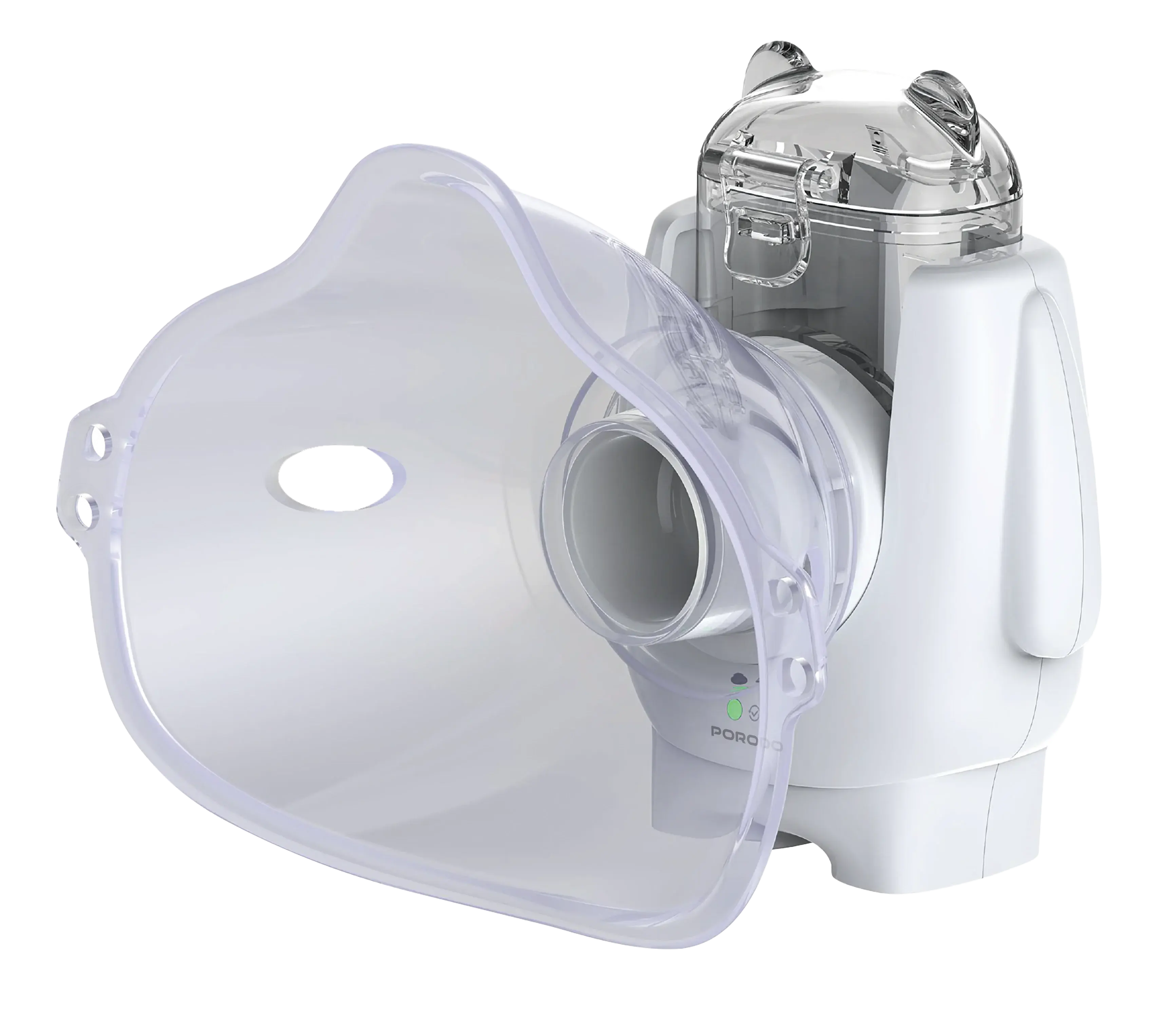 Porodo Portable Mini Nebulizer for kids and adults - White