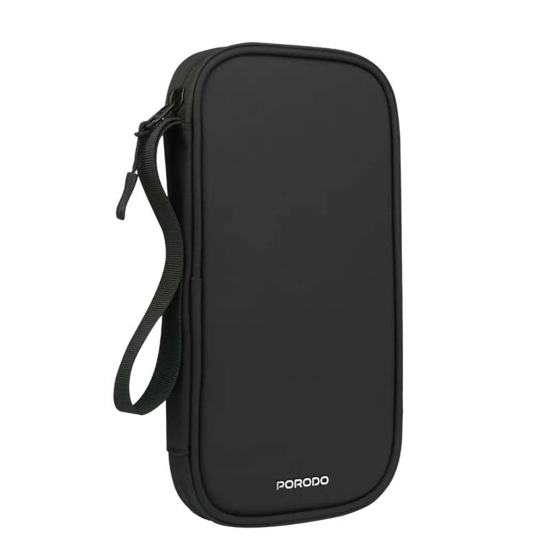 Porodo Lifestyle Milano Passport Holder - Black