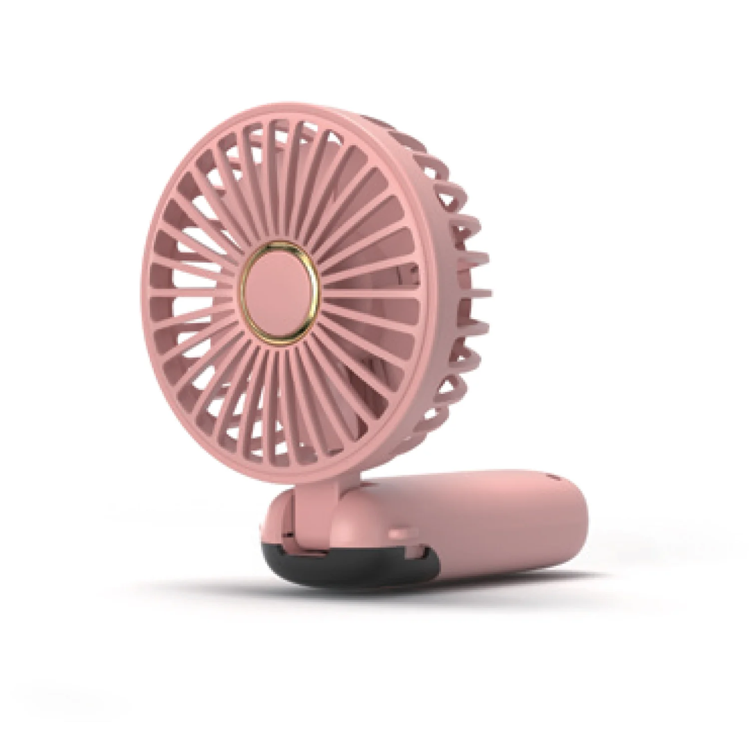 Porodo lifestyle handheld Fan With Led Display (PINK)