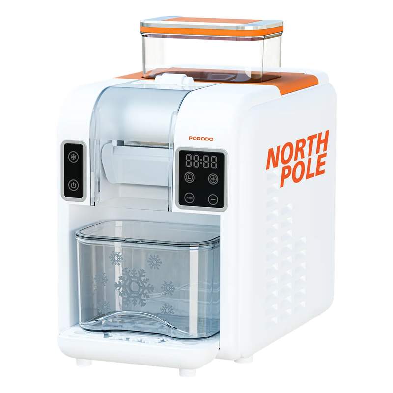 Porodo Lifestyle Ice smoothie machine- White & Orange