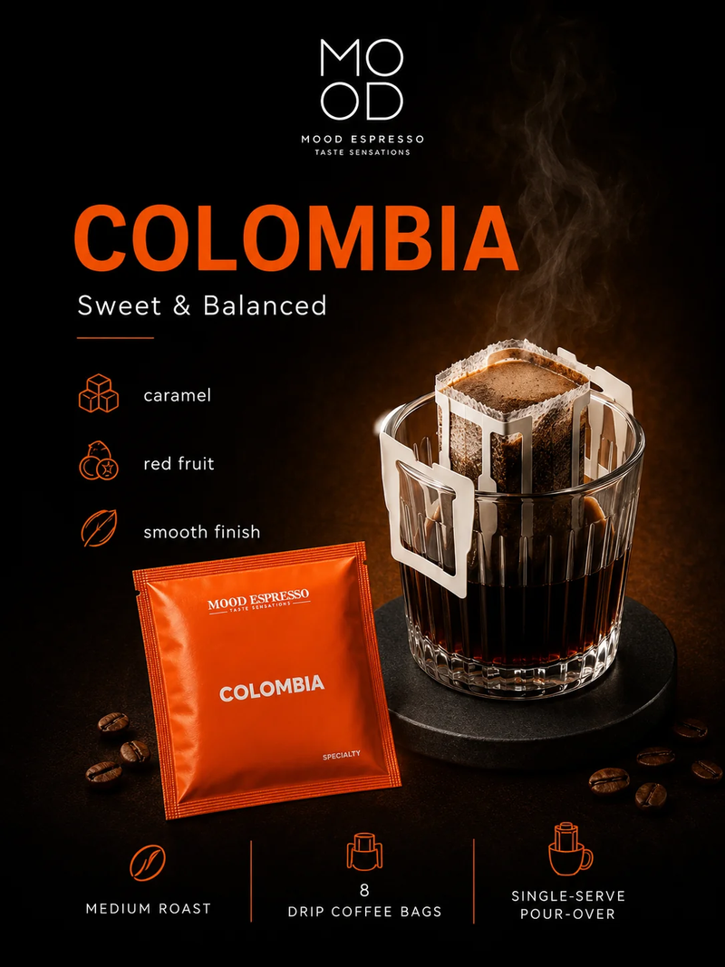 LePresso Colombia Speciality Drip Coffee (Pour Over Packs)