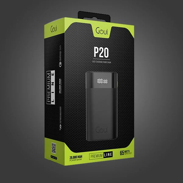 GOUI P20 FAST CHARGING POWER BANK 20.000MAH