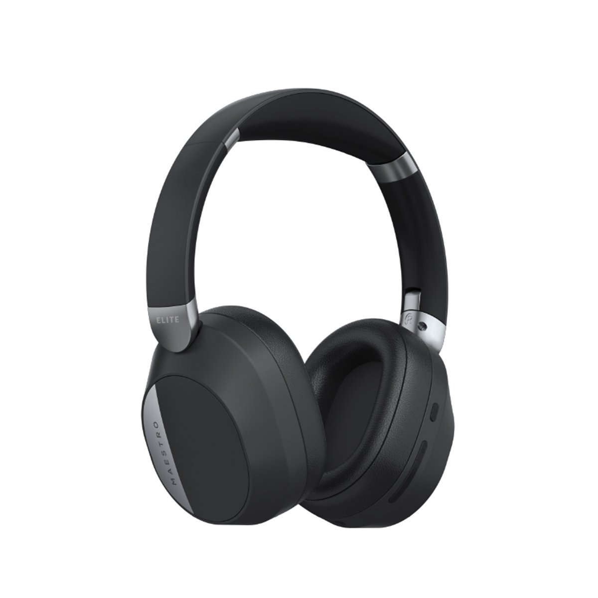 سماعات GOUI Maestro Elite Premium Edition اللاسلكية – تشغيل حتى 30 ساعة – Cream Silver / Black (M-LD18-CG)