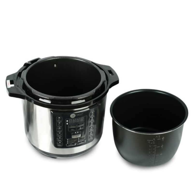 AFRA Electric Pressure Cooker12 In 1 Multifunction, 10L Capacity 1400W Silver Stainless SteelRohs AF-1035PCSS