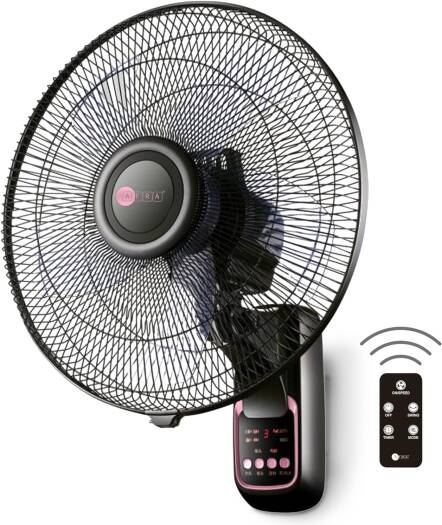 AFRA 16" WALL MOUNT FAN 60W ROTATING 1612WFBG