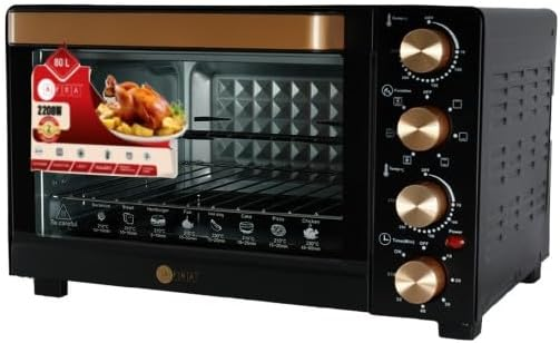 AFRA 38L ELECTRIC OVEN TOASTER 1600W CONVECTION 3816OTBK