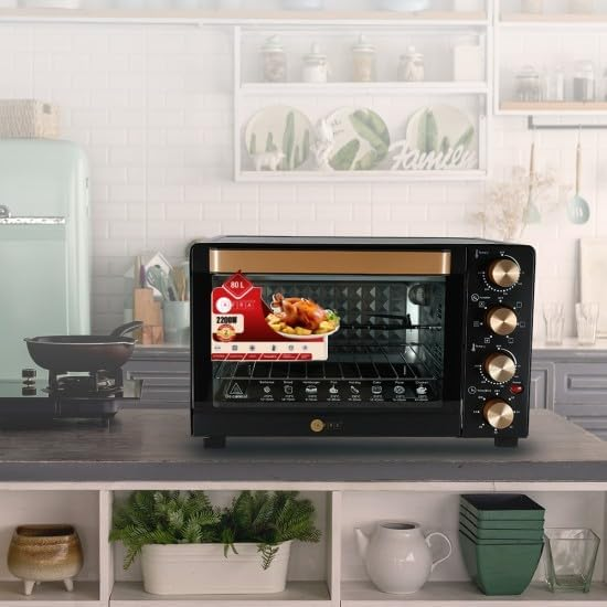 AFRA 80L ELECTRIC OVEN TOASTER 2200W AF-80220TBK