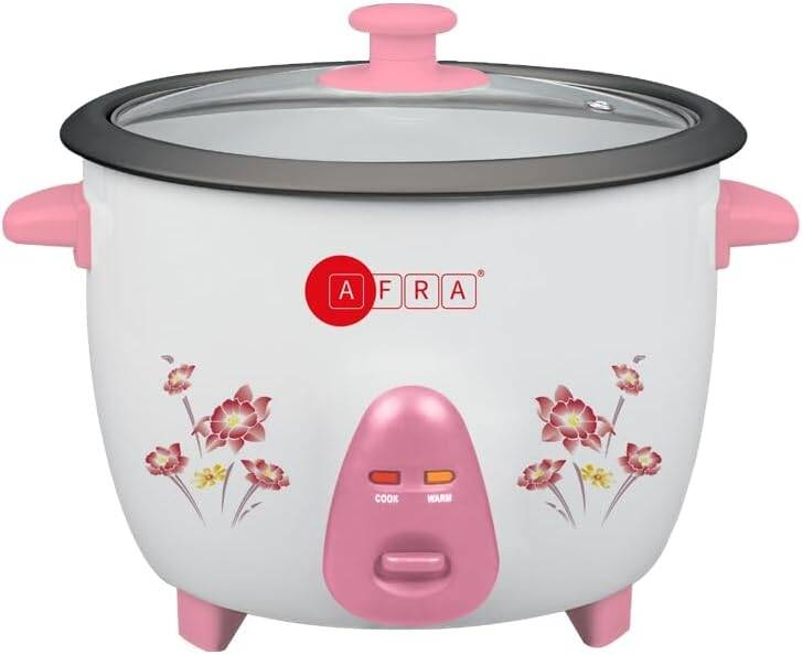 AFRA 0.6L RICE COOKER 300W NON STICK COATING INNER