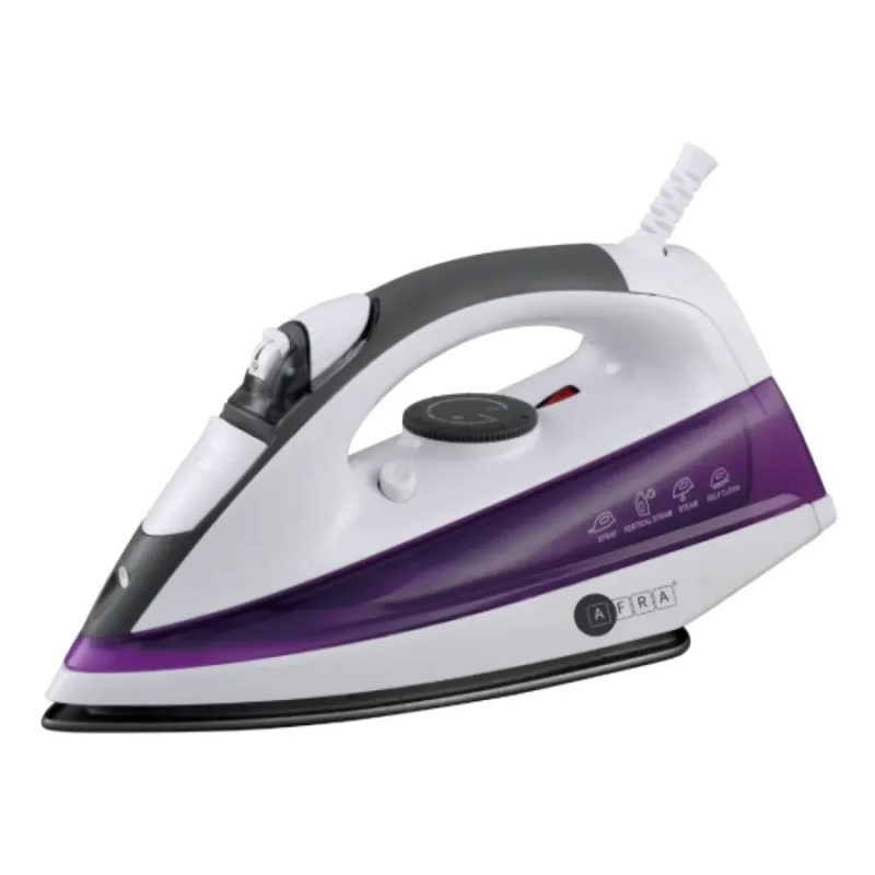 AFRA 2200W STEAM IRON CERAMIC COATED SOLEPLATE