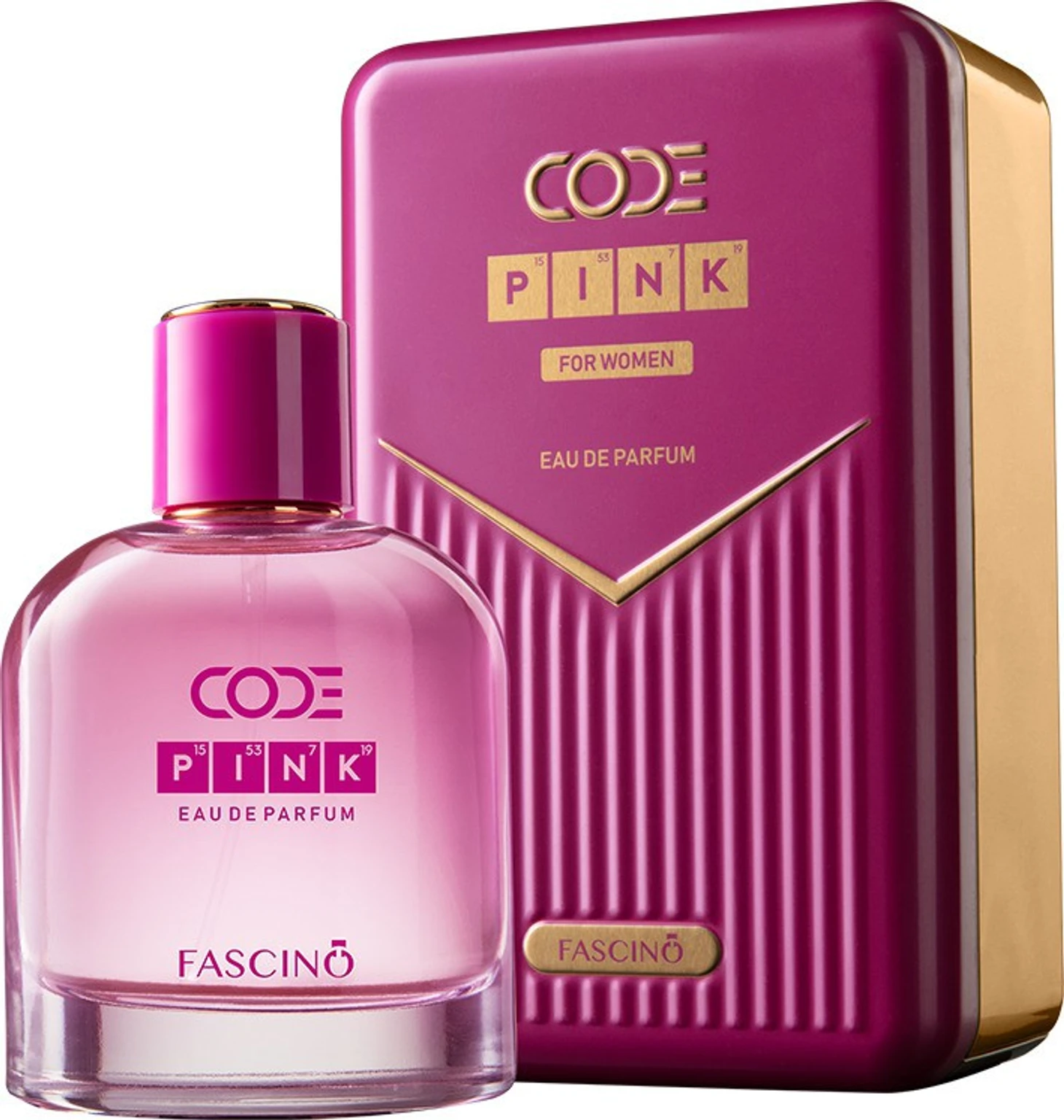 CODE FASCINO EAU DE PARFUM 100ML (PINK)