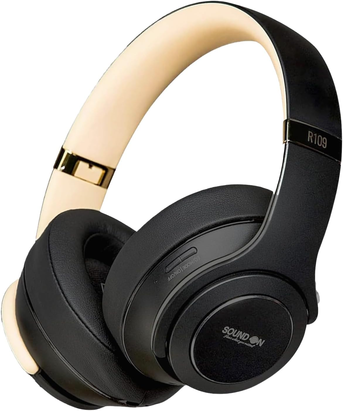 SOUND ON' Wireless/Wired Headphone & SPEAKER R109 IVORY GREY