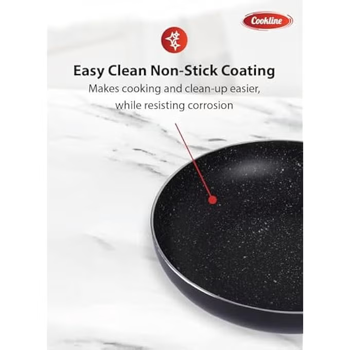 COOKLINE PRESSED ALUMINUM NONSTICK FRY PAN 20 CM CL-1020PF