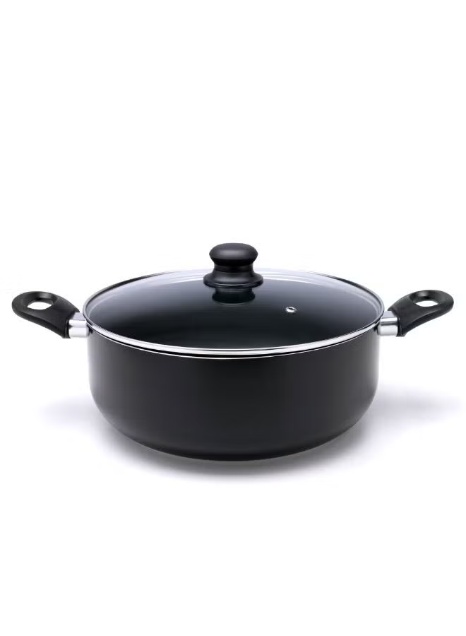 COOKLINE PRESSED ALUMINUM NONSTICK CASSEROLE  26 CM CL-1026PC