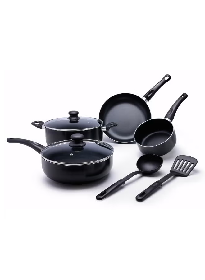 COOKLINE PRESSED ALUMINUM NONSTICK COOKWARE SET 8 PCS CL-1008PS