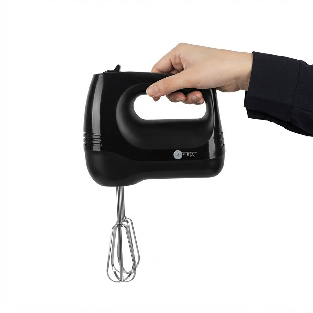 Afra Hand Mixer 150W Black Af150Hmbk