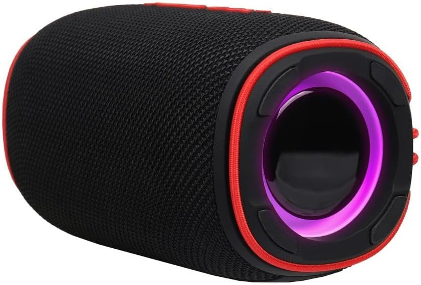 Telux HiBass5 Wireless Speaker 5W Black Red