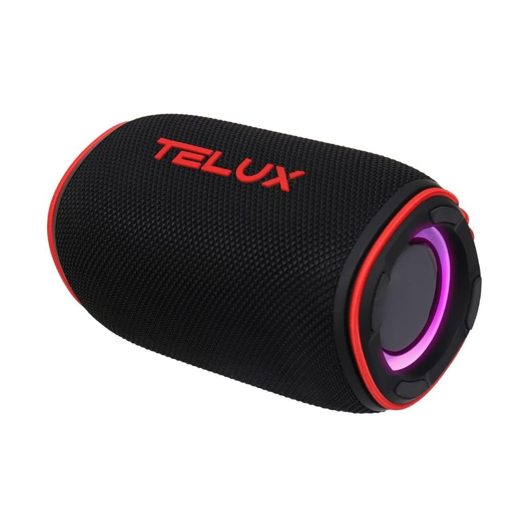 Telux HiBass15 Wireless Speaker 15W Black Red