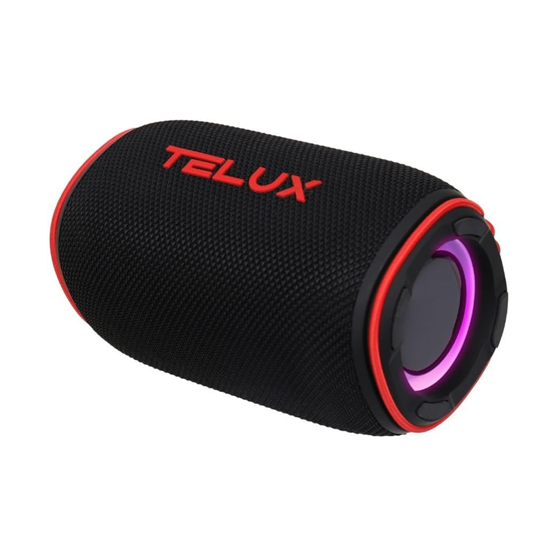 Telux HiBass15 Wireless Speaker 15W Black Red