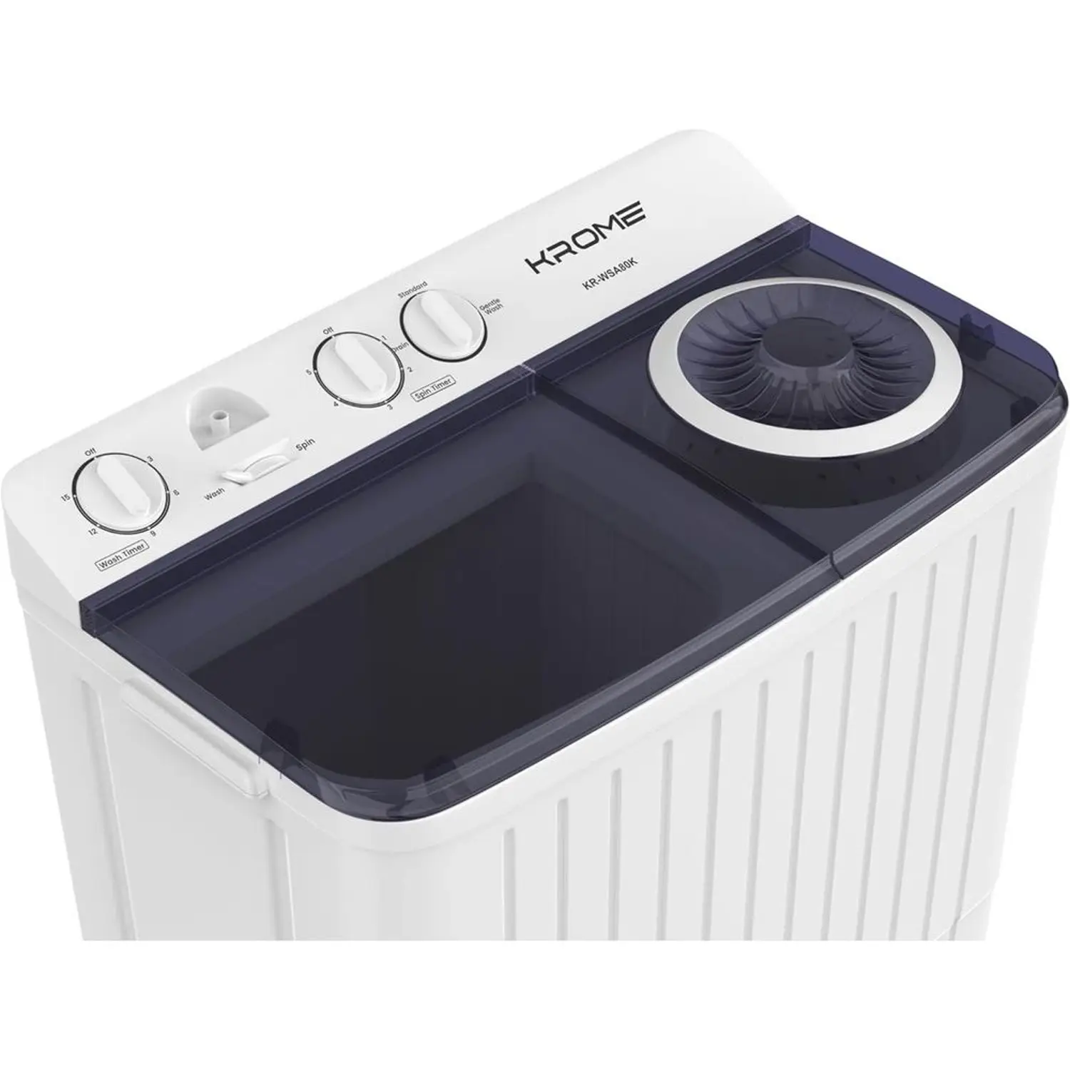 Krome Top Load Washer 8 kg KR-WSA80K‏