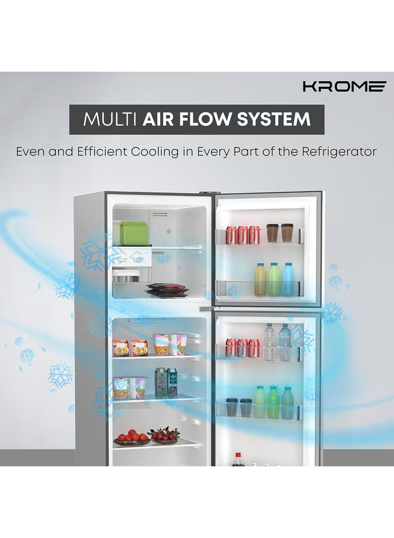 Krome 330L Double Door KR-RFF330SM